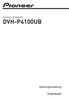 DVD RDS-ONTVANGER DVH-P4100UB. Bedieningshandleiding. Nederlands