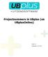 Projectnummers in UBplus (en UBplusOnline)