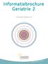 Informatiebrochure Geriatrie 2. Imeldaziekenhuis