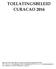 TOELATINGSBELEID CURACAO 2016