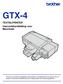GTX-4 TEXTIELPRINTER Instructiehandleiding voor Macintosh