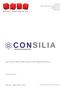CONSILIA HET PLATFORM VOOR CONSULTING PROFESSIONALS SEPTEMBER 2012 STRATEGY ORGANISATION & GOVERNANCE CORPORATE IT EXECUTION