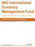 ING International Currency Management Fund