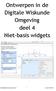 Ontwerpen in de Digitale Wiskunde Omgeving deel 4 Niet-basis widgets
