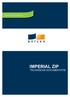 BUITENZONWERING IMPERIAL ZIP TECHNISCHE DOCUMENTATIE. STORE COFFRE IMPÉRIAL ZIP - documentation technique 1