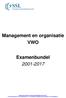 Management en organisatie VWO