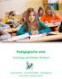 Pedagogische visie. Scholengroep Midden-Brabant. samenwerken verantwoordelijk geëngageerd innovatief positief kritisch