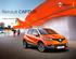 Renault CAPTUR. Prijslijst november 2016