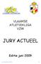 VLAAMSE ATLETIEKLIGA VZW JURY ACTUEEL. Editie juni Jury Actueel juni