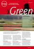 Green. Amsterdamse Golf Club kiest voor duurzame oplossingen. In dit nummer. De groenprofessional kiest natuurlijk voor Heigo.