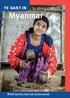 te gast in Myanmar Maak kennis met het échte leven!