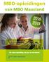 MBO-opleidingen. van MBO Maasland