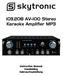AV-100 Stereo Karaoke Amplifier MP3