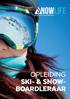 OPLEIDING SKI- & SNOWBOARDLERAAR