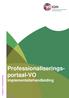 Loopbaan & Professionalisering. Professionaliseringsportaal-VO. Implementatiehandleiding