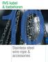 RVS kabel & toebehoren