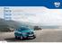 Nieuwe Dacia Sandero Dacia Sandero Stepway Dacia Logan MCV. Prijslijst november 2016 GROUPE RENAULT