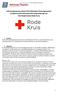 Informatiememorandum & Profielschets Penningmeester en Bestuurslid Internationale Hulpverlening van Het Nederlandse Rode Kruis