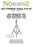 LED PARBAR 4Way Full Kit Ref. nr.: