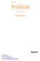 Prikklok. Handleiding. USB-versie. Nedsoft
