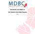 Introductie van MDBC en het Student Internship Program