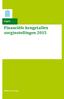 Financiële kengetallen zorginstellingen 2015