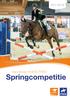 Handboek KNHS-FNRS. Springcompetitie