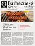 Barbecue. Krant. De Roeck Filip EDITIE ZOMER Wij, als barbecuespecialist, verzorgen uw zomerse feestjes tot in de puntjes. Met plezier!