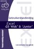 0285 & Gebruikershandleiding. Excel. G5 Kids & Junior. Lees instructies voor gebruik