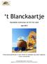 t Blanckaartje Maandelijks huiskrantje van COZ Sint Jozef Juni 2017 Onze bewonerskrant is ook online te bekijken op onze website: