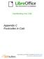 Appendix C Foutcodes in Calc