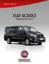 Prijslijst per 1 januari Fiat scudo. Personenvervoer Euro-5