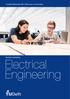 Faculteit Elektrotechniek, Wiskunde en Informatica. Bacheloropleiding. Electrical Engineering