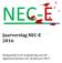 Jaarverslag NEC-E 2016