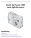 Kodak EasyShare C330 zoom digitale camera Handleiding