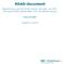RSAD-document. Beschrijving van het RSAD-model, de basis van DOT, de nieuwe DBC-systematiek voor de ziekenhuiszorg.