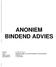 ANONIEM BINDEND ADVIES