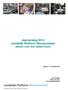 Jaarverslag 2012 Landelijk Platform Woonoverlast samen voor een betere buurt