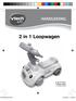 HANDLEIDING. 2 in 1 Loopwagen VTech Printed in China Manual.indd /6/24 14:20:09