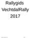 RallyGids VechtdalRally 2017 NL