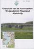 CD OX: 35MOQO. Overzicht van de kunstwerken Wegendistrict Flevoland Afsluitdijk