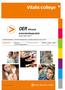 OER Allround. schoonheidsspecialist. Cohort Startdatum Kwalificatiedossier Schoonheidsspecialist Kwalificatiedossiercode