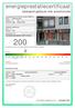200 De energiescore laat toe om de energiezuinigheid van appartementen te vergelijken.