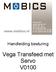 Handleiding besturing. Vega Transfeed met Servo V0100