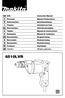 GB Drill Instruction Manual Perceuse Manuel d instructions Bohrmaschine Betriebsanleitung