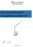 LED-lamp Bluetooth compatibele luidspreker