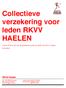 Collectieve verzekering voor leden RKVV HAELEN