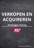 VERKOPEN EN ACQUIREREN