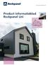 Product informatieblad Rockpanel Uni