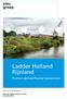 Ladder Holland Rijnland. Plannen globaal/flexibel bestemmen. Stec Groep aan Holland Rijnland